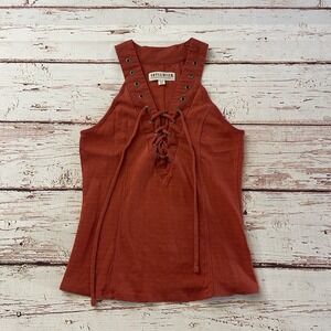 IDYLLWIND Fueled by Ramda Lambert V-Neck Cotton Tank Top Size Small
